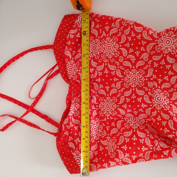 Marvel Captain America Cross-Back Graphic Dress, Junior M Size - Picture 3 of 8